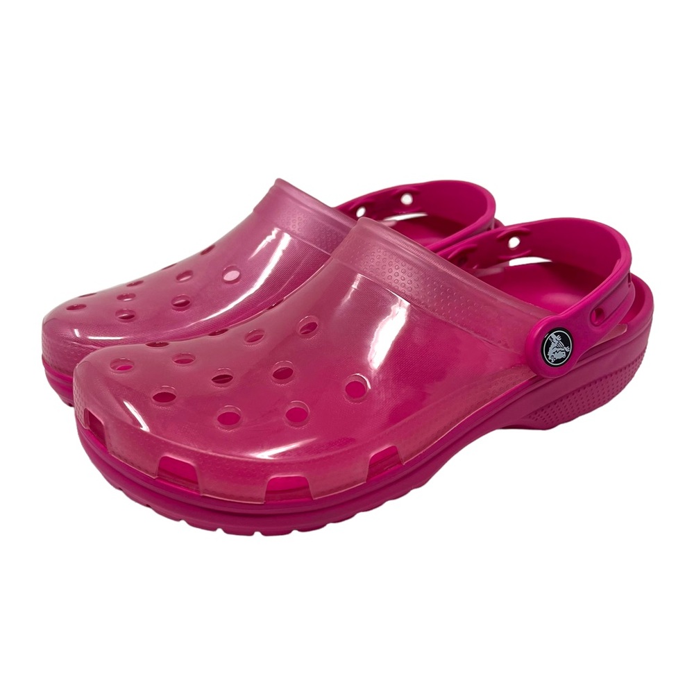 CROCS Adult Classic Translucent Clog - Pink